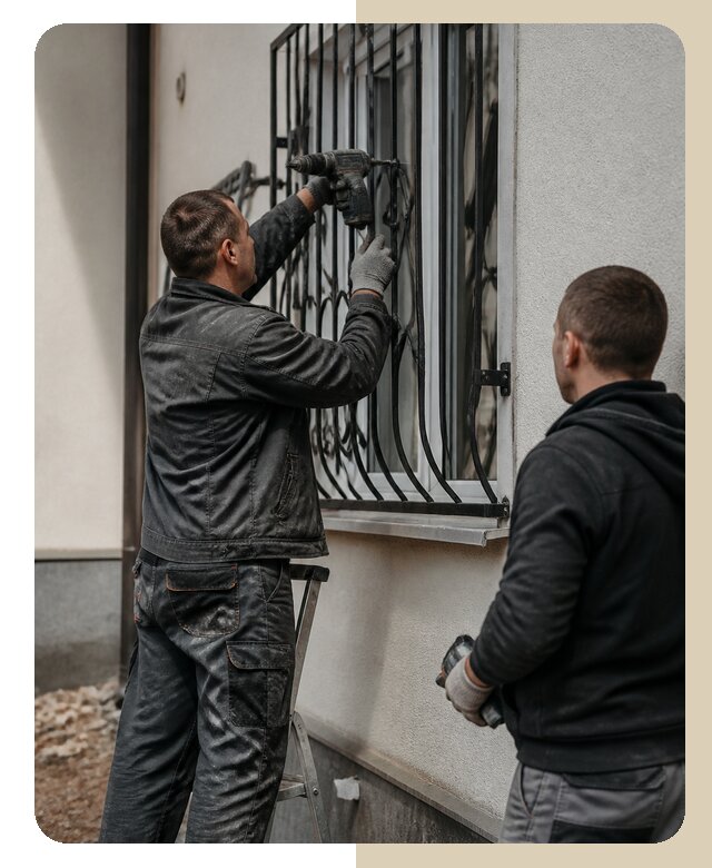 Установка наружных решеток в Ухте от 4961 р. | ДвериЛегко-Хта